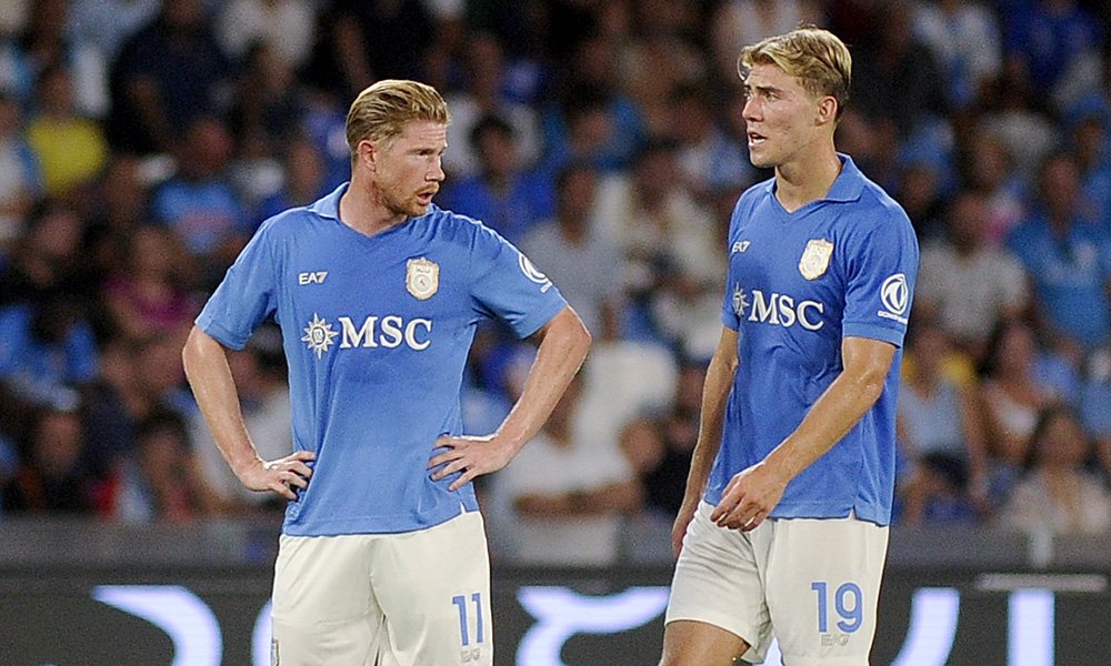 Hojlund e De Bruyne