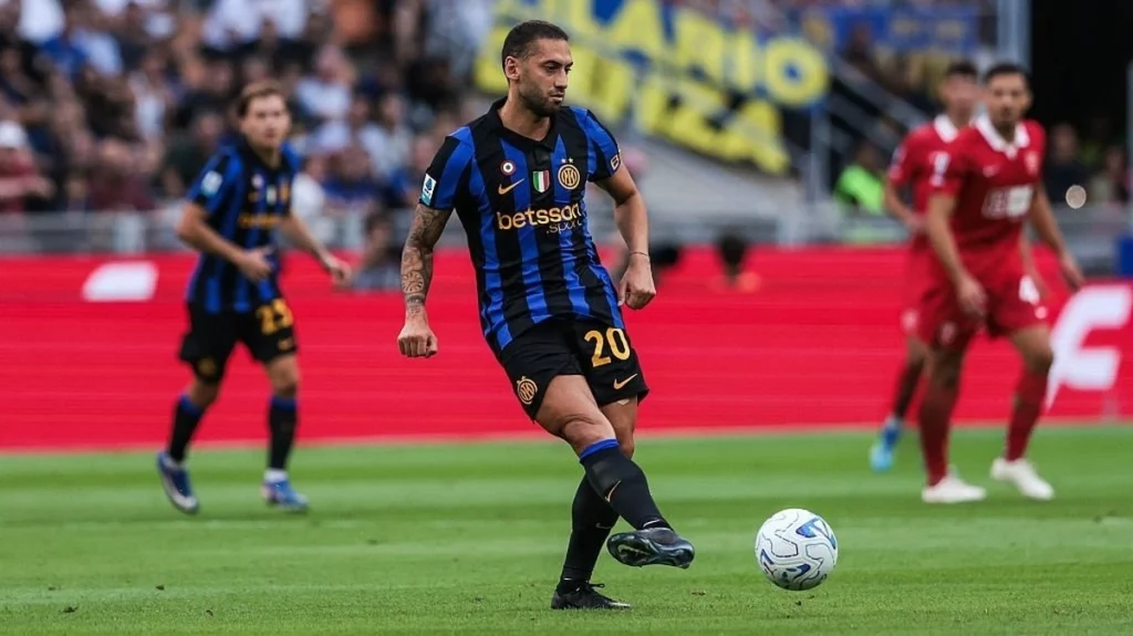 Hakan calhanoglu 2 Inter Chivu