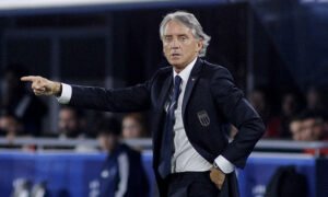 Mancini punta il dito Champions League Abodi Italiani