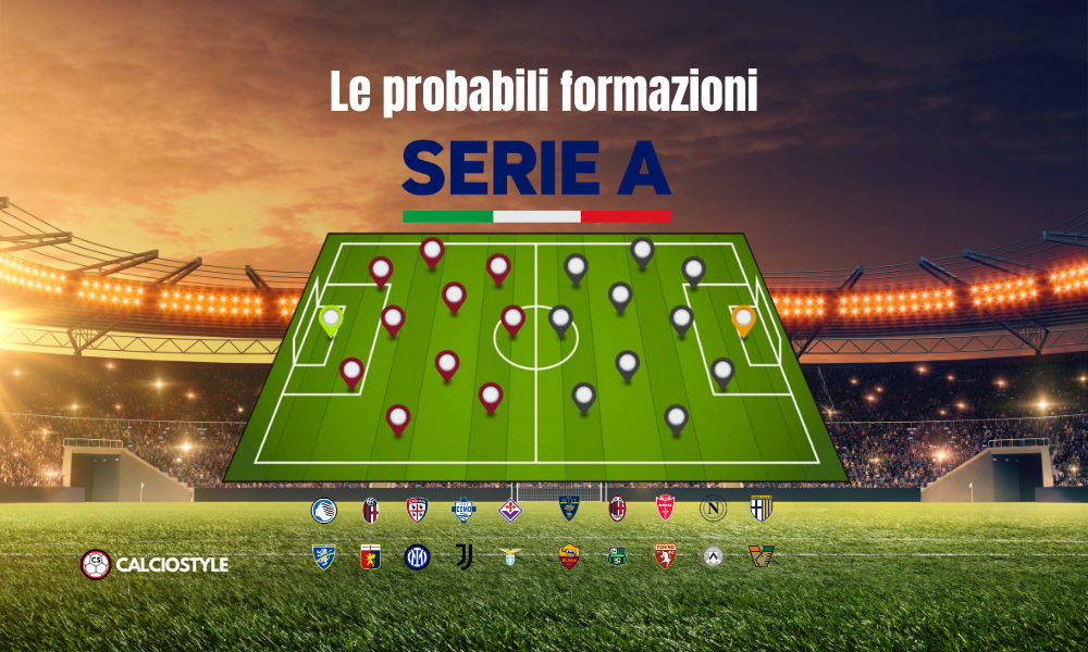 Napoli Roma formazioni ufficiali