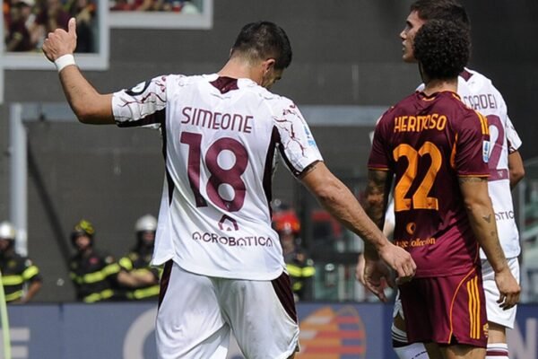 Torino-Roma, i convocati di Abate. Simeone c’è, out Adams