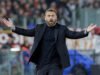 Genoa, De Rossi: “Rimaniamo col sapore amaro degli ultimi dieci minuti, quando eravamo in dieci e abbiamo rischiato di perderla.”