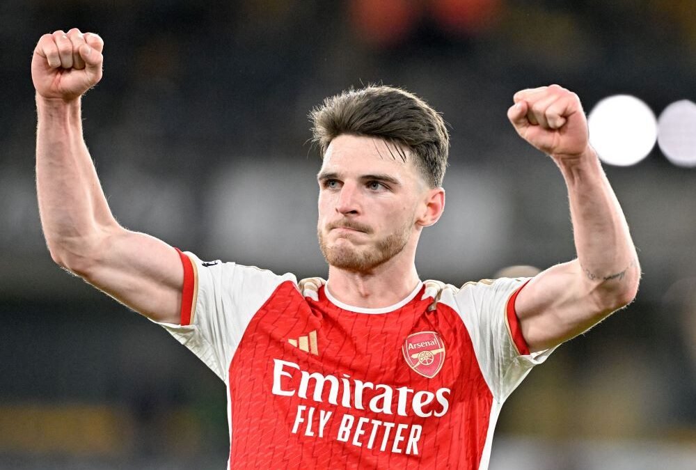 L’Arsenal punta al rinnovo di Declan Rice fino al 2031