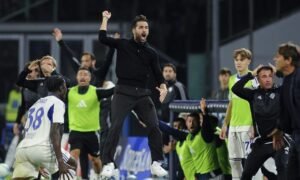 Como, Fabregas conferenza stampa