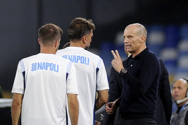 Napoli, Allegri: “La Champions è un mini campionato. Anguissa non ci sarà”