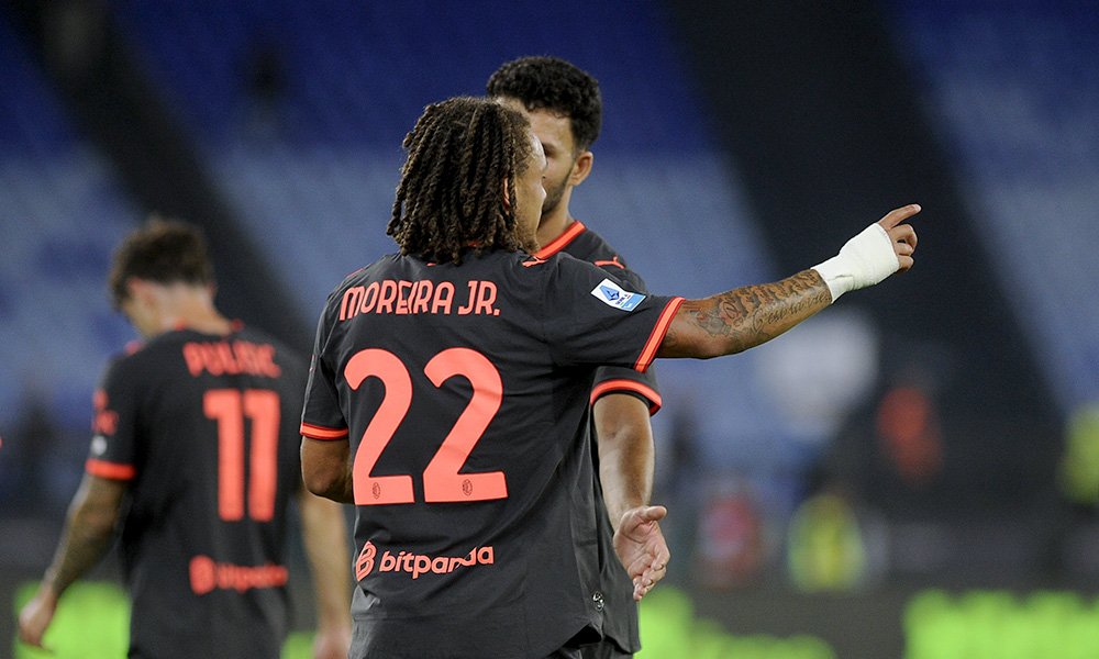 Lazio-Milan 2-2: Moreira firma la rimonta rossonera