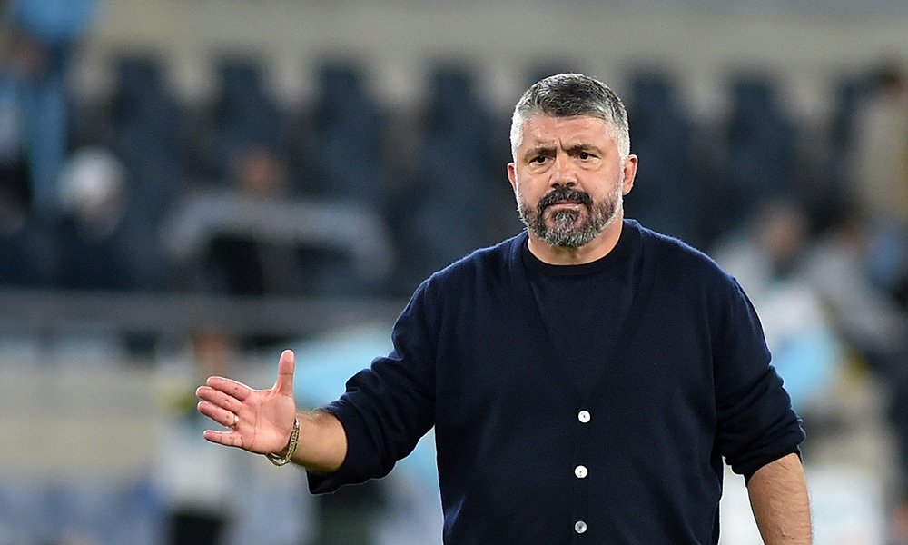 Lazio, Gattuso sorprende: «Obiettivo 40 punti». E scherza con i giocatori