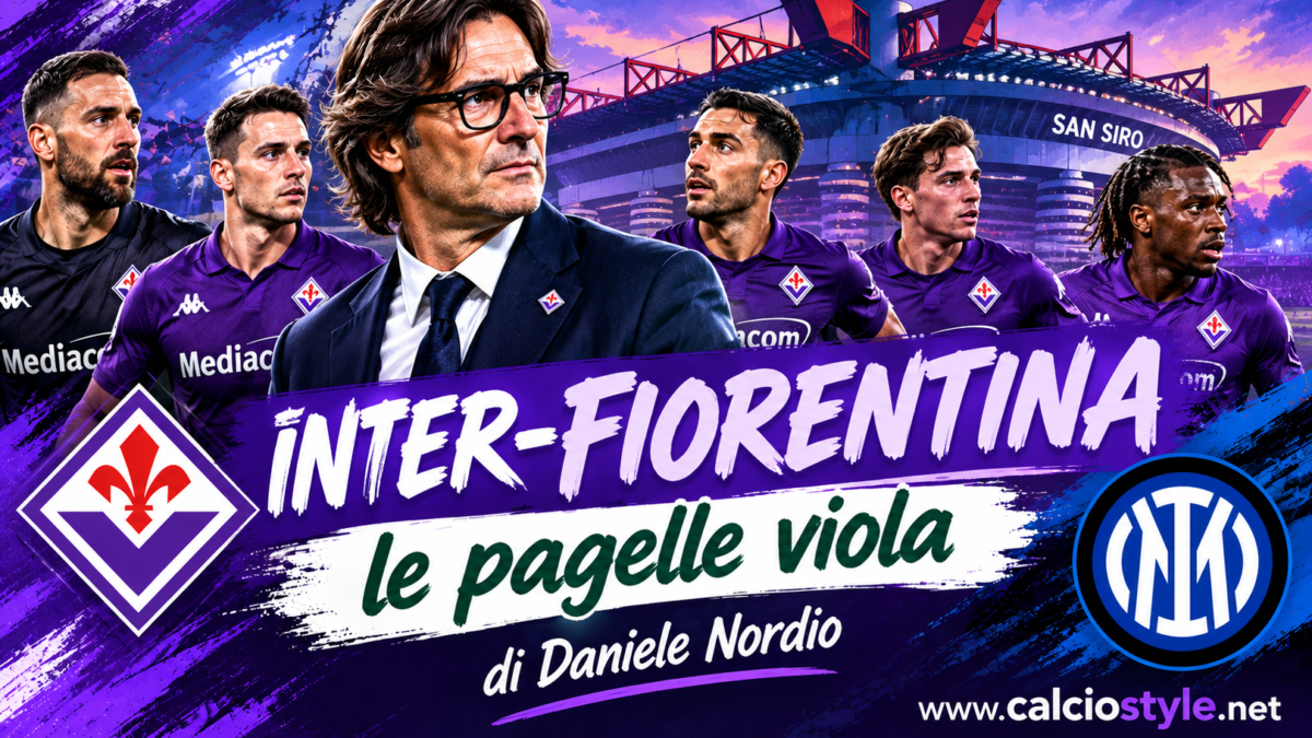 Inter-Fiorentina 2-1: la Viola si butta via nel finale | Le pagelle gigliate