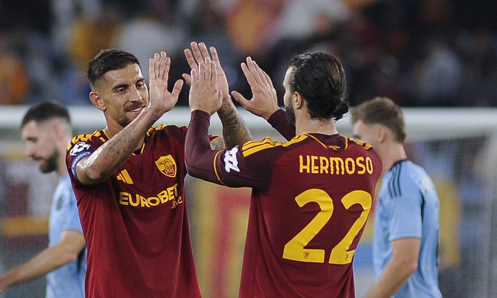 Roma, vittoria in Champions ma ansia infortuni