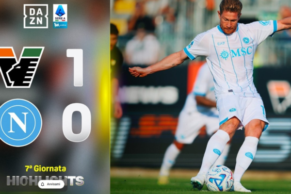 Venezia-Napoli 1-0 Gol e Highlights