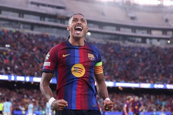 Barcellona, Flick: “Raphinha out per le prossime due gare”